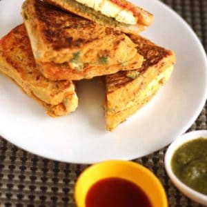 Paneer Bread Pakora Recipe in Hindi