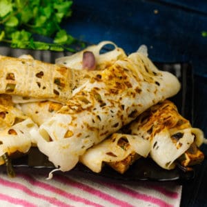 Paneer Chilly Wraps