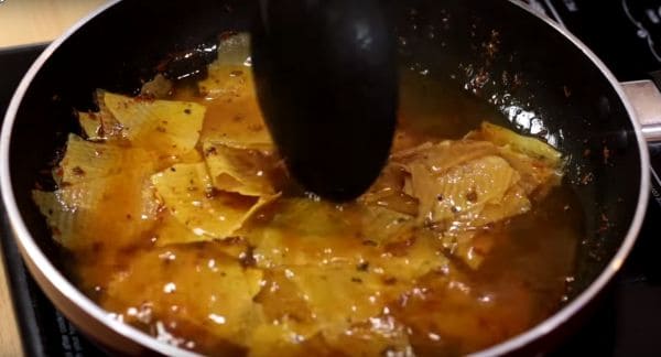 Papad Ki Sabji 