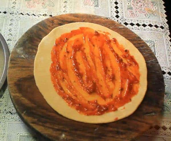 Pizza Paratha
