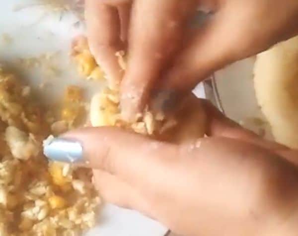 Potato Cheese Corn Rolls