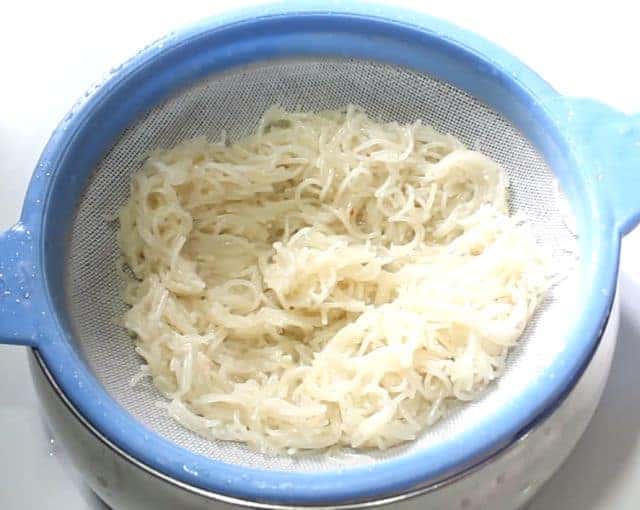 Potato vermicelli cutlets
