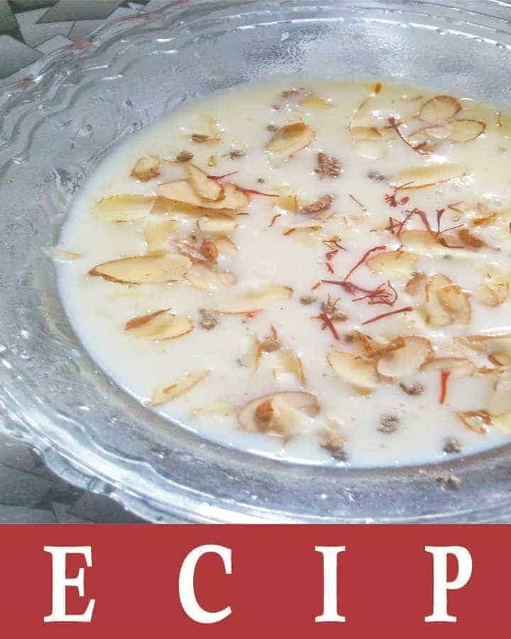 Rajasthani Rice Kheer Rice Pudding.