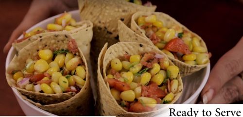 Masaledar Papad Cone