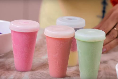 Instant Colourful Kaju katli kulfi