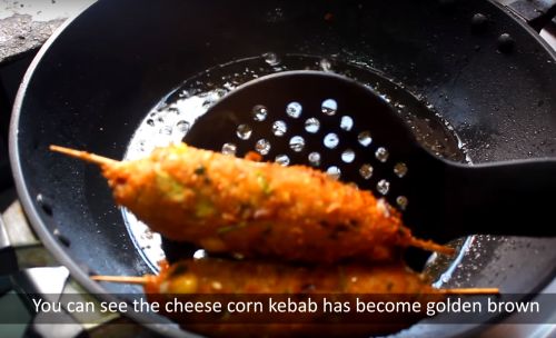 Cheese Corn Kebabs