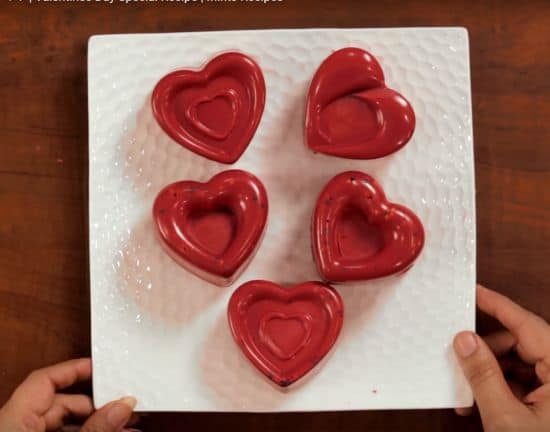 Chocolate Heart Cake Instructions