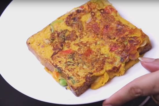 Besan Toast Instructions