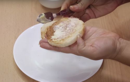 Burger With Leftover Rice