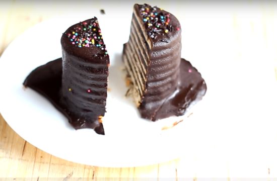 No Bake Biscuit Cake Recipe