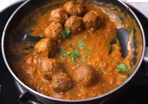 Soyabean Kofta Curry