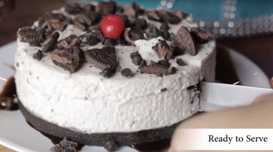 Oreo Cheese Cake Without Oven