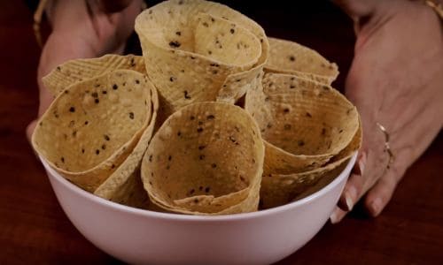 Masaledar Papad Cone