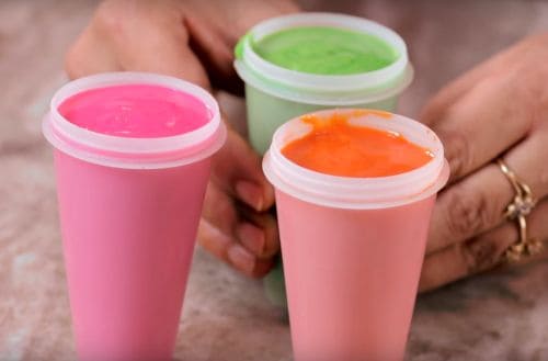 Instant Colourful Kaju katli kulfi