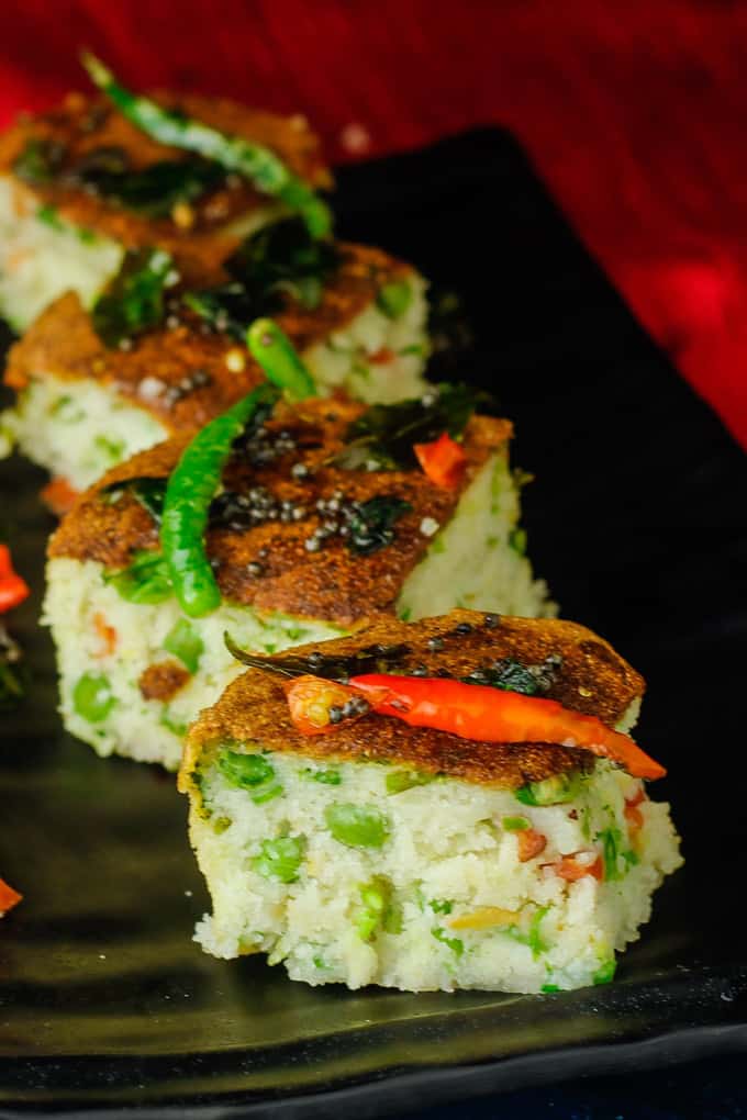 Vegetable Suji Dhokla