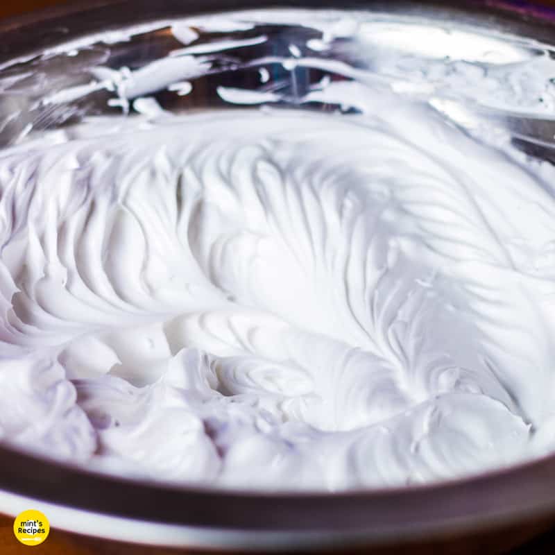 झागदार क्रीम बनाने की विधि Whipped Cream Recipe In Hindi