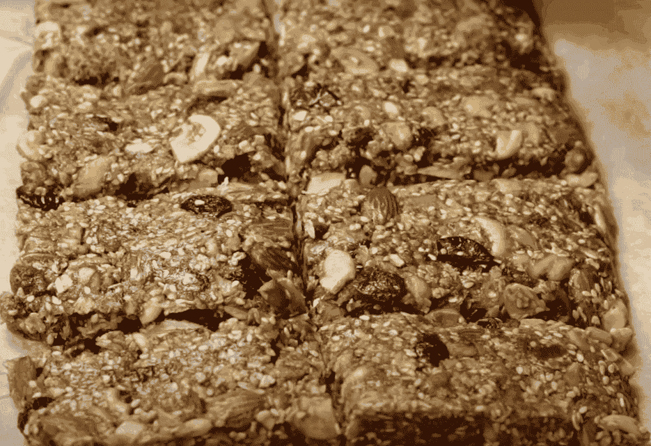 Sugar Free Healthy Granola Bars