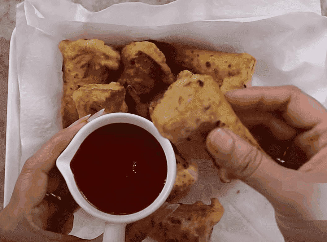Cheesy Veg Cone