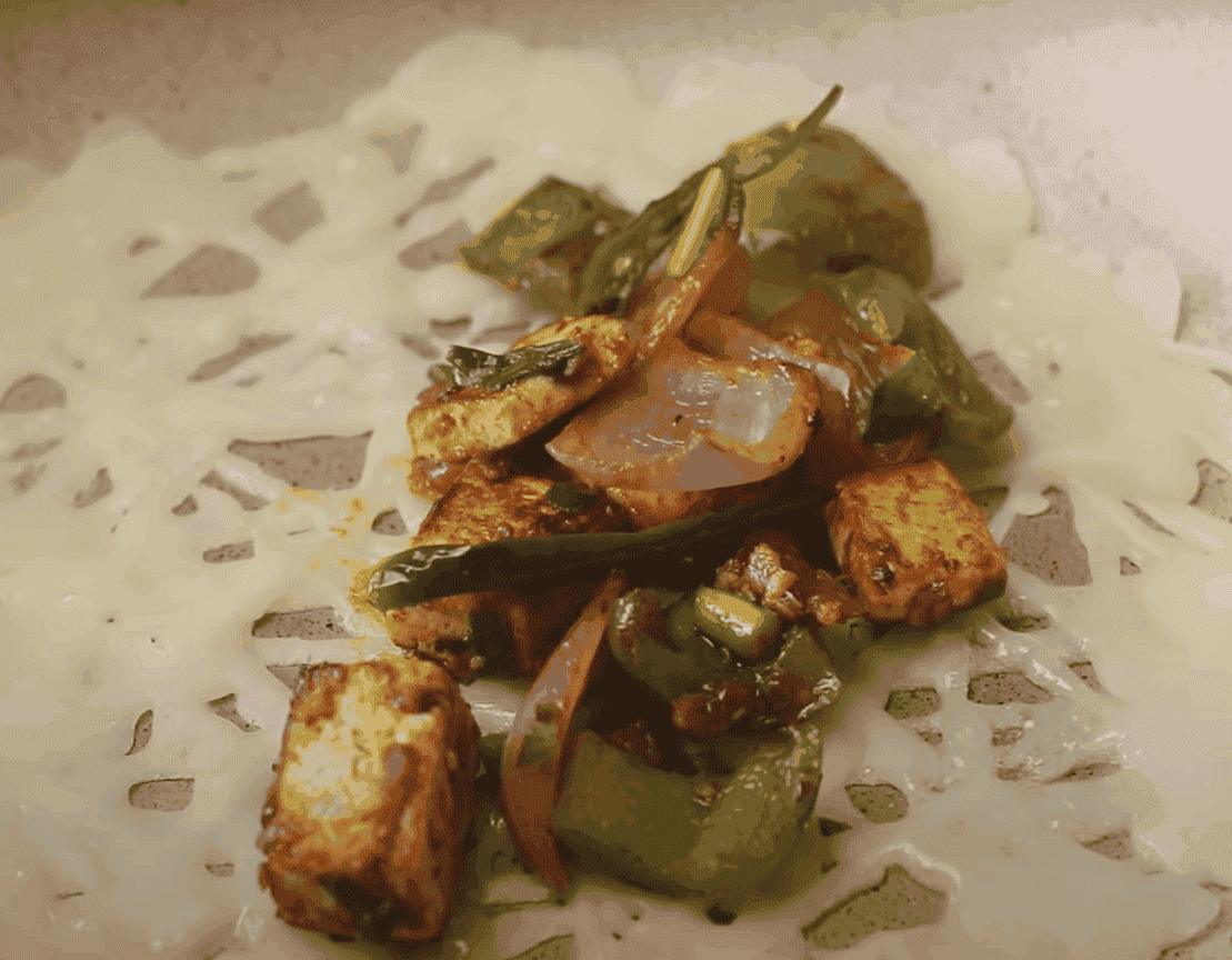 Paneer Chilly Wraps