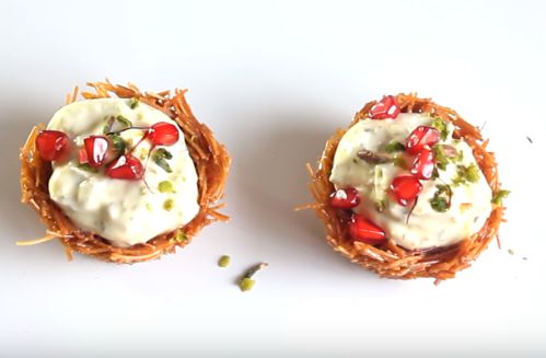 Vermicelli shrikhand Sevai